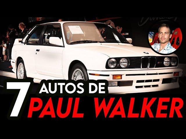  7 Autos de Paul Walker que tienes que conocer  Auténticas joyas del motor para los fans