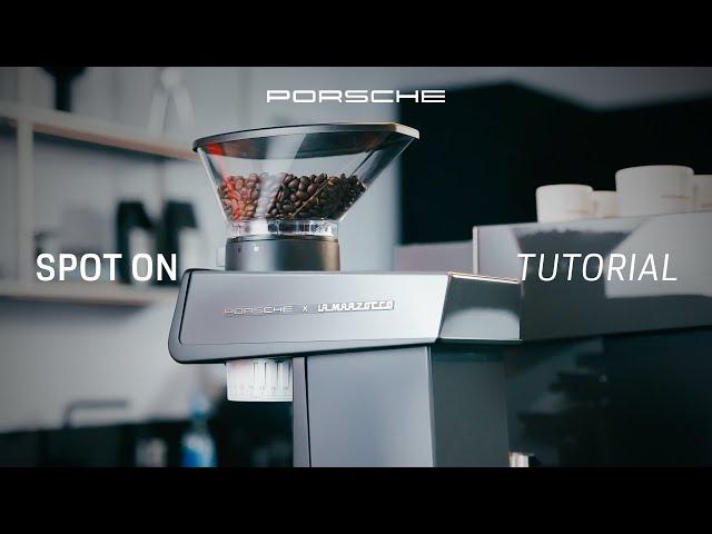 How to use the Porsche x La Marzocco coffee grinder | Tutorial | Spot On