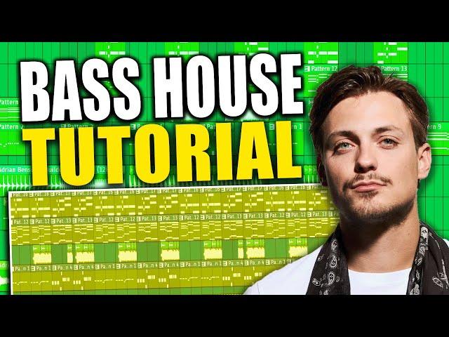 How To Make A BASS HOUSE Drop - FL Studio Tutorial (FREE FLP)