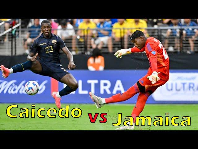 Moisés Caicedo Vs Jamaica  Watch His Perfect Performance In The Copa América 2024!