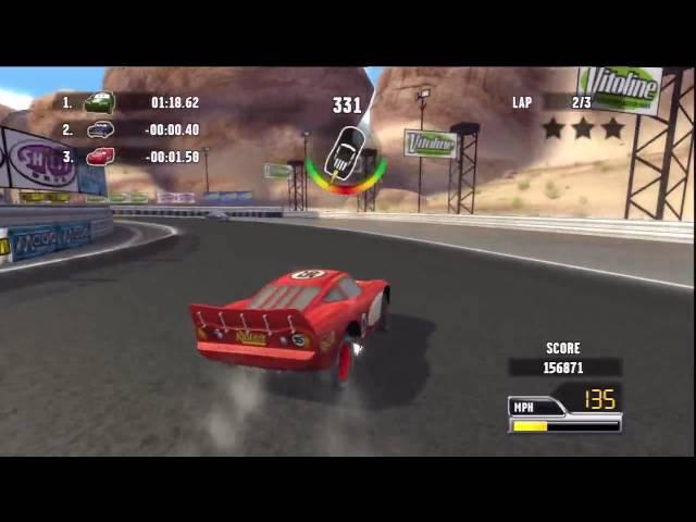 Cars: Race O Rama (PS3) Gameplay: Circuit Racing (Hudson Student Run)