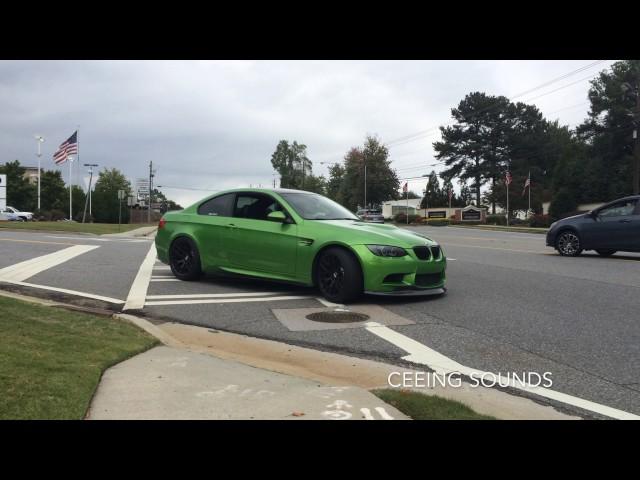 RIDICULOUS BMW E92 M3 Full Meisterschaft Exhaust Insane Downshifts!! | In Action