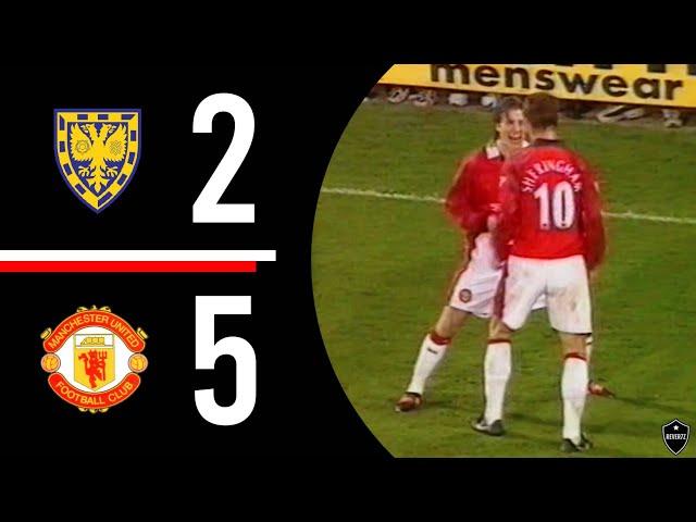 Wimbledon v Manchester United | "Wham, Bam, Beckham scores" | 1997/1998