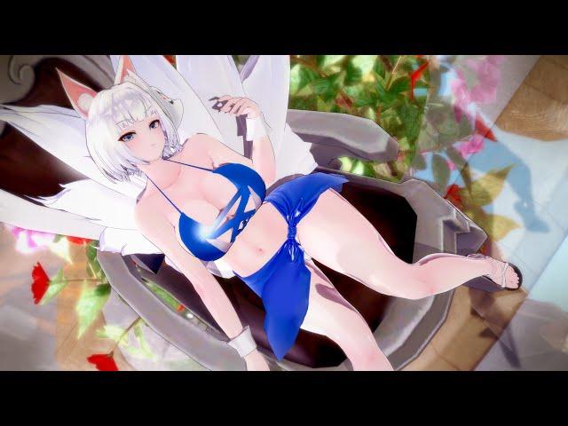 水着加賀で【極楽浄土】【IJN Kaga/MMD/アズールレーン/AzurLane/KKVMD】