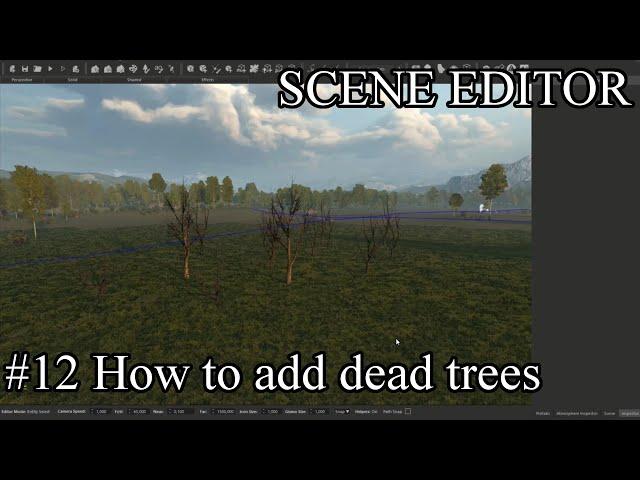 Bannerlord - Scene Editor Tutorial #12 - How to add dead trees