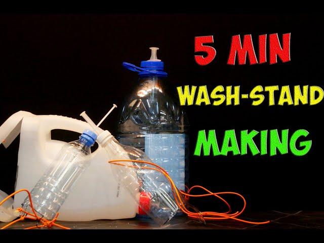 5 min wash-stand making