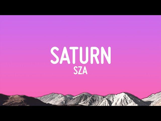 SZA - Saturn (Lyrics)