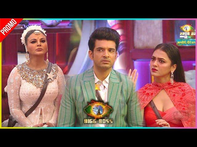 Salman Khan Lashes Out At Rakhi For Her Behavior With Karan & Tejasswi | Bigg Boss 15 Promo