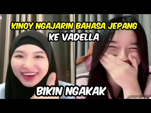 Kinoy ngajarin bahasa jepang ke vadela‼️bikin ngakak