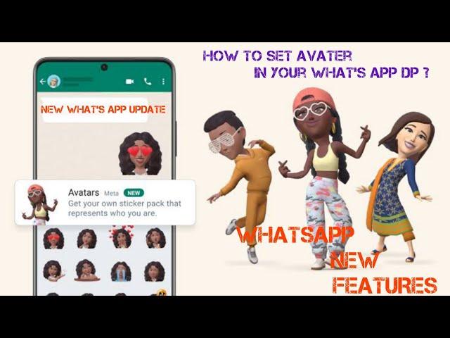 Whsats app Avater | WhatsApp New Features | WhatsApp New Update | How to set Avater in WhatsApp?