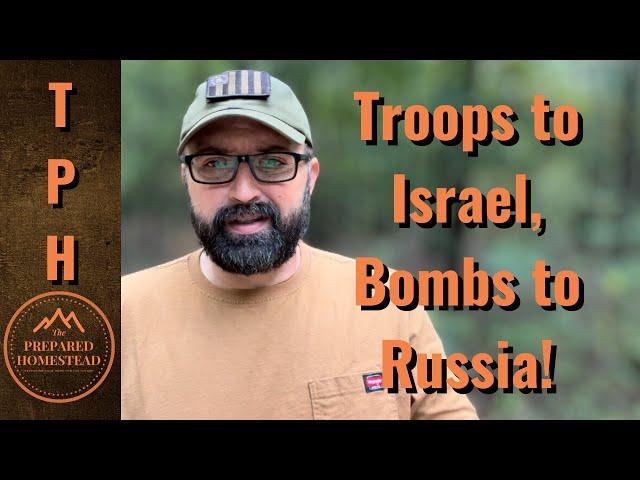 Troops to Israel, Bombs to Russia!