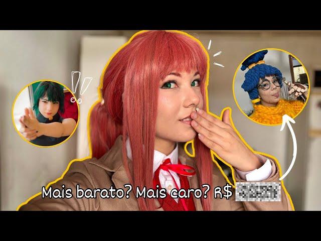 Meu cosplay mais barato ao mais caro! $$$ | analisando preços dos meus cosplays