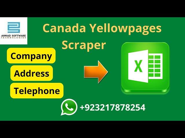 Canada Yellowpages Scraper || How to scrape data from canada yellowpages