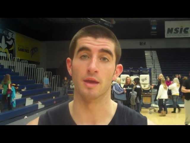 Cameron McCaffrey talks about his career night and the win over USF