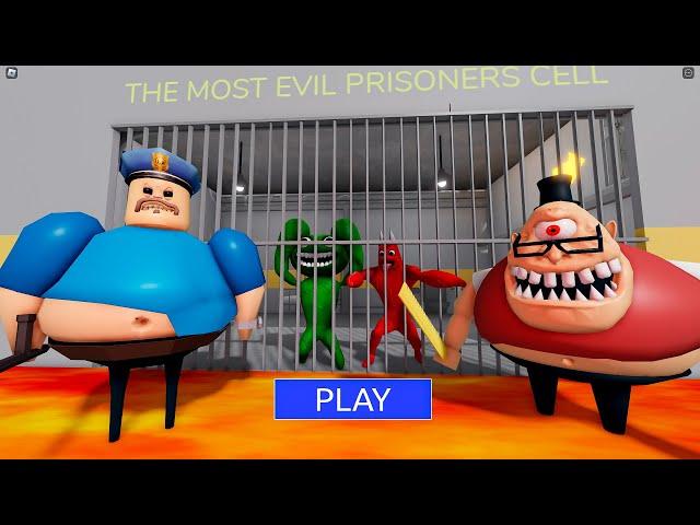 Garten of Banban in HARD MODE Barry's Prison Run Obby (ROBLOX)