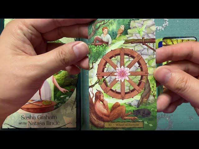 Tarot of the Witch's Garden Flip Through (in HD)