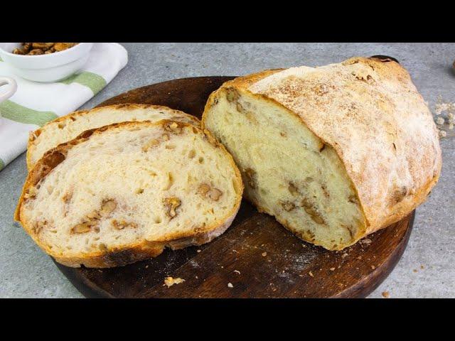 Walnut bread: the simple recipe to make it fragrant and fragrant!