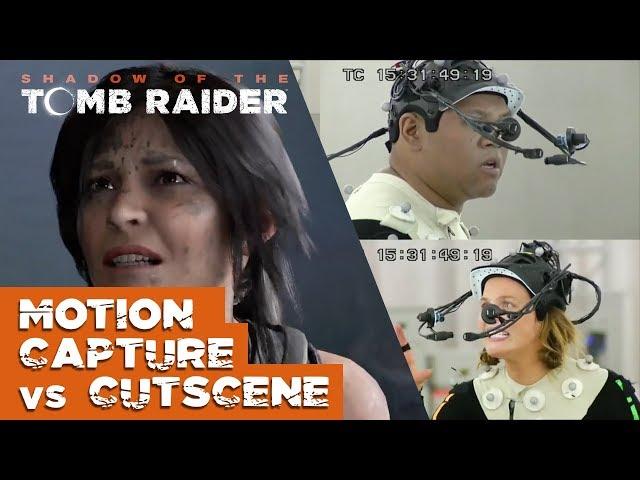 Shadow of the Tomb Raider: Motion Capture vs Cutscene