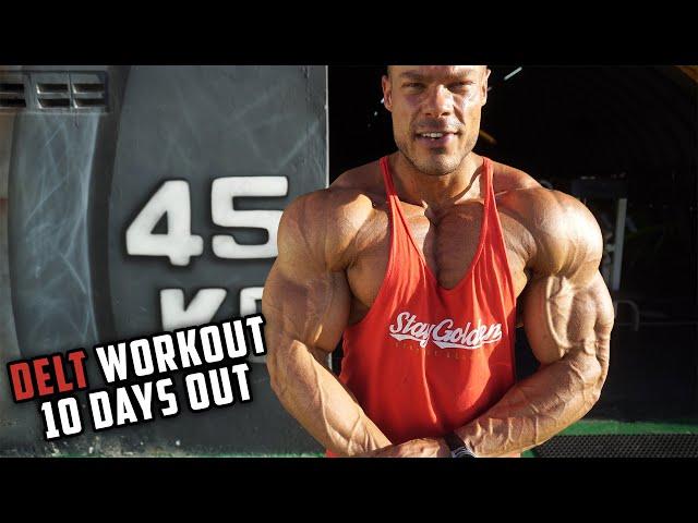 BOULDER SHOULDER WORKOUT | OLYMPIA PREP | WESLEY VISSERS