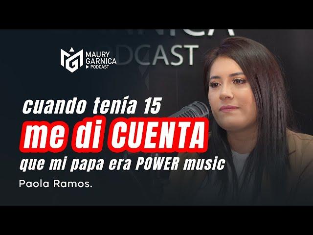 cuando tenía 15 me di CUENTA que mi papá era POWE MUSIC @paolaramosdj