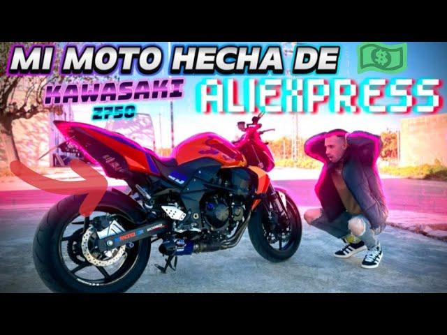 TRANSFORMO mi MOTO con PRODUCTOS DE ALIEXPRESS  *MUY BARATO * #z750