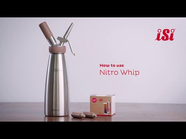 iSi Nitro Whip - Как использовать сифон