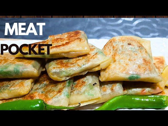 How to make Meat Pocket/Mutabbaq Recipe