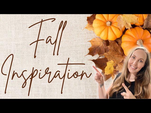 Fall DIY Home Decor Inspiration - Using non traditional items to upcycle fall decor