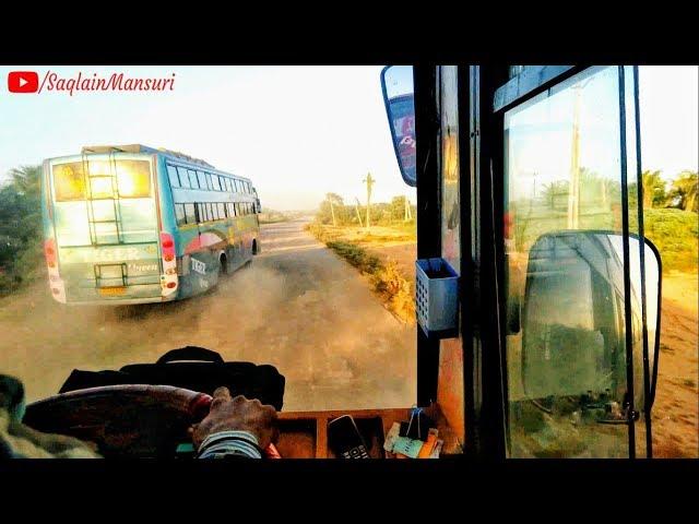 Kakadiya Bus, Jay Khodiyar Bus, J.K Bus, SST Bus Driving Video || Mumbai To Gujarat-Diu