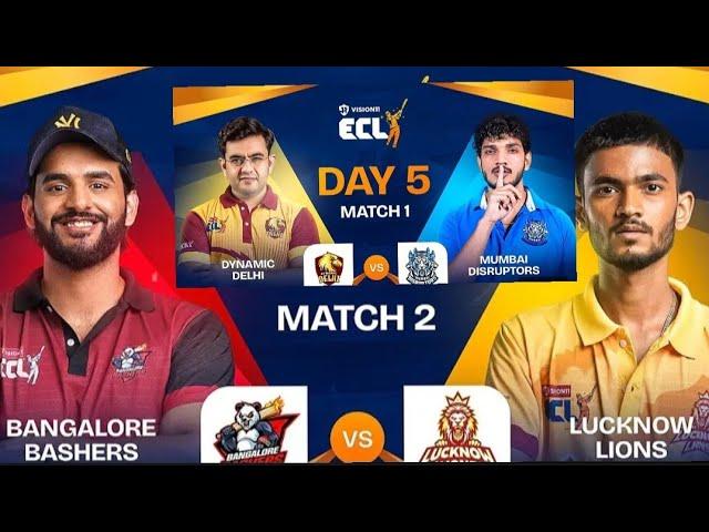 #ECL Mumbai Disruptors won | Bangalore Bashers vs Lucknow  match review|#fukrainsaan