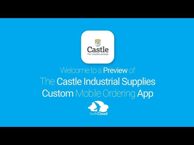 Castle Industrial Supplies - Mobile App Preview - CAS824W