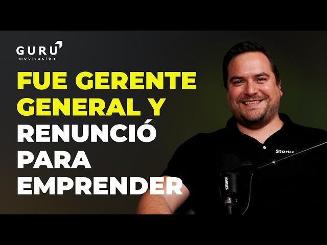 Renunció a todo para emprender y fundar Crea +: +100K impactos / Luis Miguel Starke