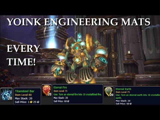 How To YOINK Engineering Mats from Weekly Quests!