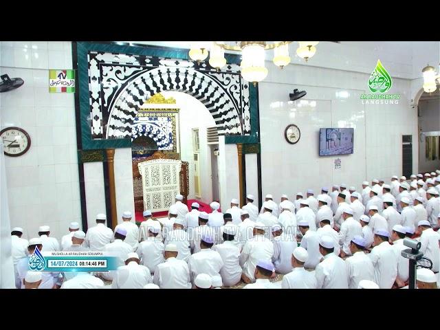 PEMBACAAN MAULID AL-HABSYI DI MUSHOLLA AR-RAUDHAH SEKUMPUL MTP KALSEL, MALAM SENIN TGL 14-07-2024