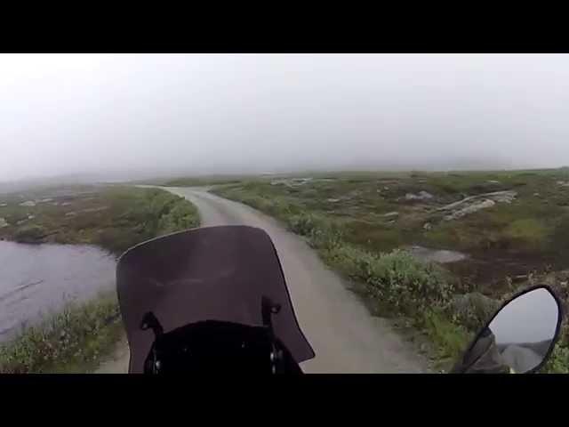 Riding 3 beautiful Norwegian roads