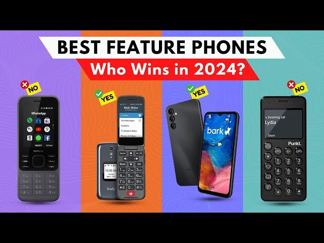 Best Feature Phones 2024 [watch before you buy]