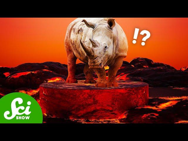 How Lava Turned a Rhino Into a Cave