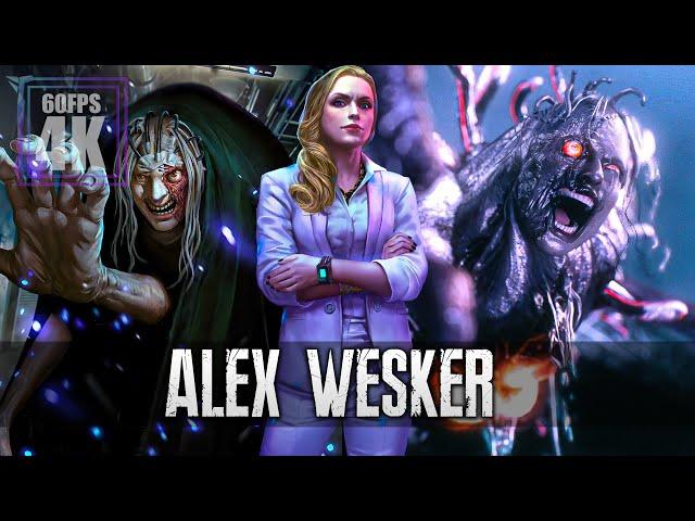 【4K60ᶠᵖˢ】ALEX WESKER ALL VIRUS TRANSFORMATION FINAL BOSS & ENDING | Resident Evil Revelations 2