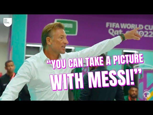 Hervé Renard’s PASSIONATE Speech At Half-Time Changed The Course Of Saudi Arabia vs. Argentina