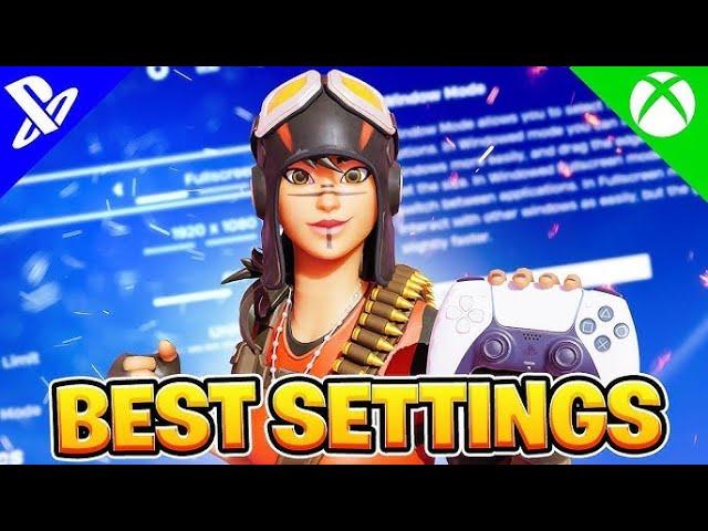 *NEW* Ultimate Controller Settings & Sensitivity for Fortnite Chapter 6! (PS4/PS5/XBOX/PC)