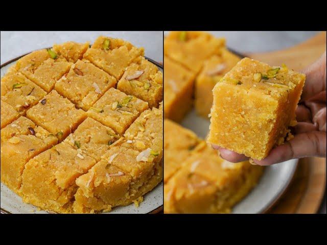 Stop Buying Sweets From Store !! Homemade Sweets Is The Best | Besan Sweets Recipe