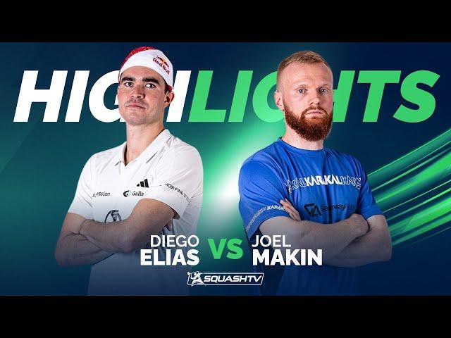  Elias v Makin 󠁧󠁢󠁷󠁬󠁳󠁿 | Tournament of Champions 2025 | QF HIGHLIGHTS