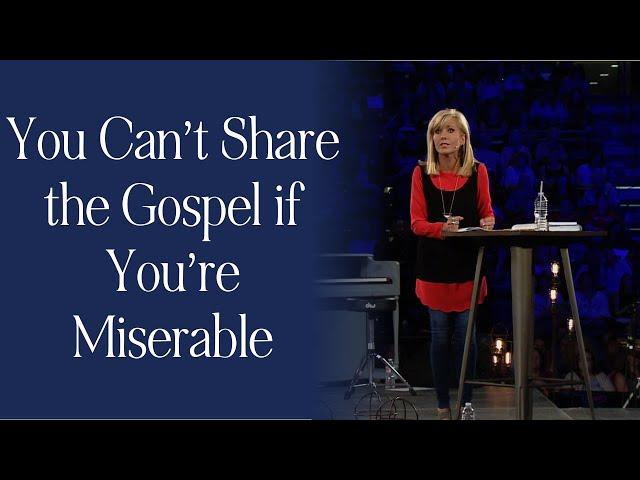 Seeking Happiness To Share the Gospel | Beth Moore