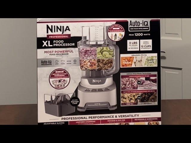 Ninja Professional XL Food Processor Unboxing and First Use Demo