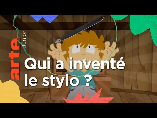 L'histoire du stylo | L'histoire des objets ️ | ARTE Junior