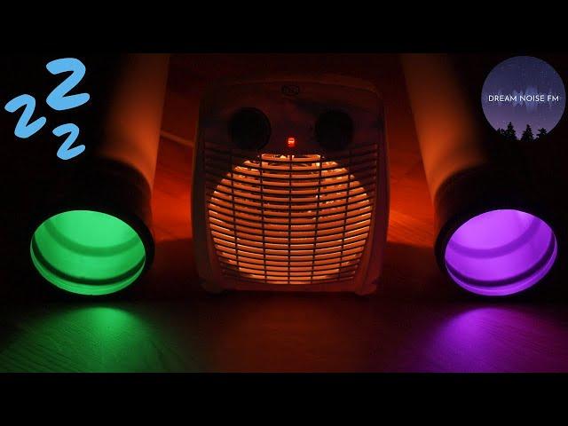 DEEP bass reflex tube sound and fan heater noise for deep sleep 