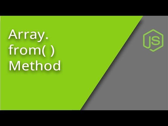 Array from Method