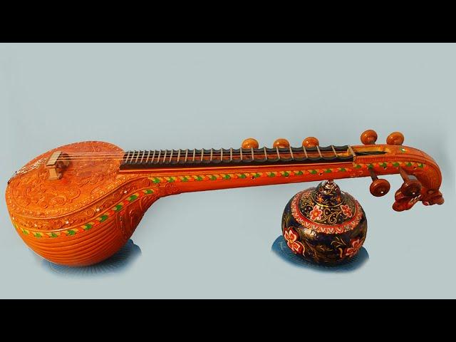 Learn To Play Veena - Basic Lessons for Beginners - Veena Basic Exercises by E.Gaayatri.