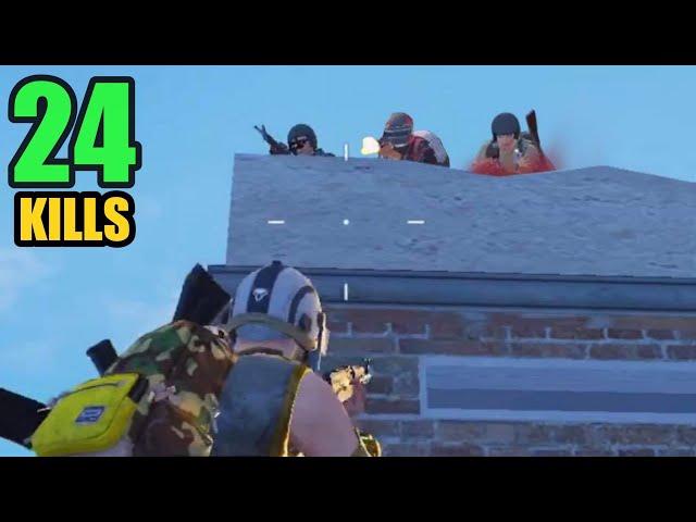 I CAN’T BELIEVE THESE KILLS | 24 KILLS SOLO VS SQUAD | PUBG MOBILE
