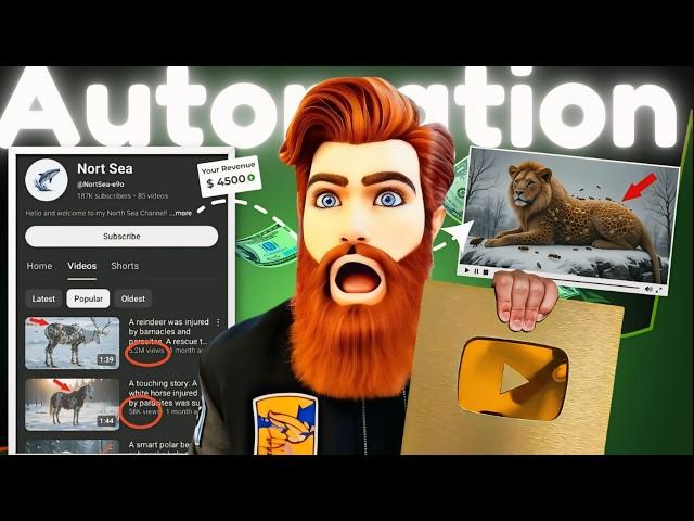 How I Make Original AI Videos for Faceless YouTube automation Channels (Full Course)